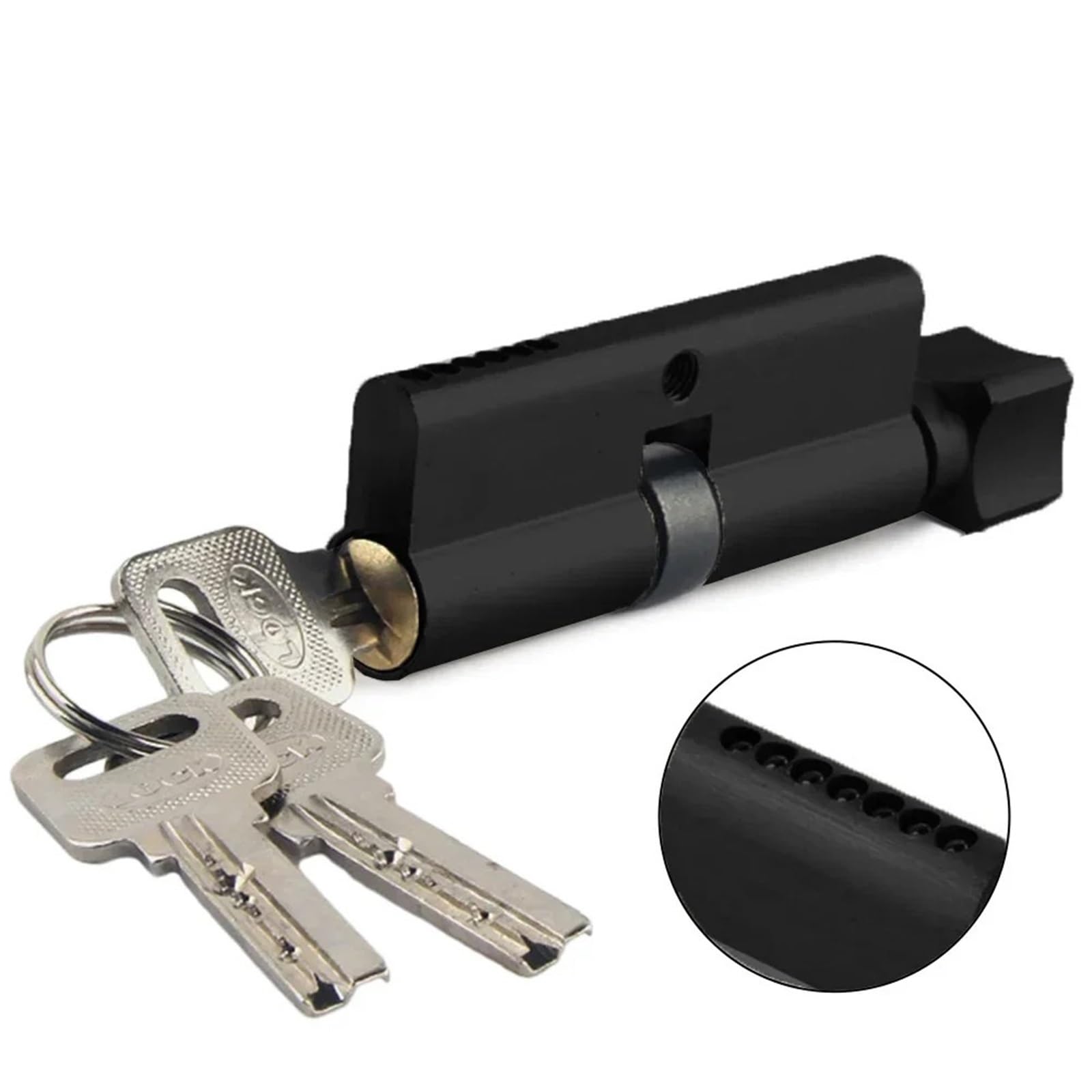 Amazon.com: Door Lock Cylinder Zinc Alloy Thumb Turn Locks 70mm